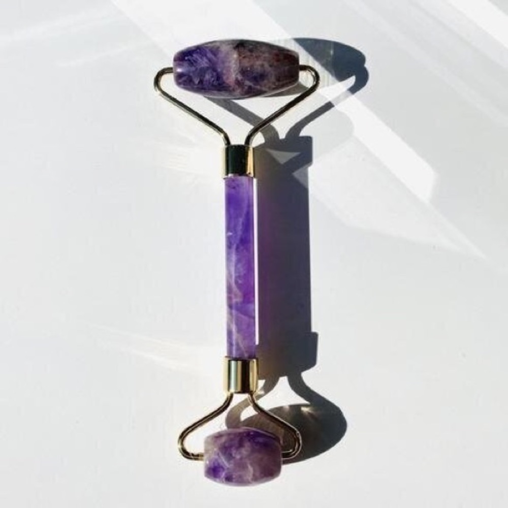 NWT Amethyst Face Massager Feng Shui Wand